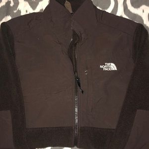 The North Face chocolate fleece